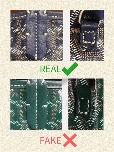 fake goyard on wish|how to identify a fake goyard.